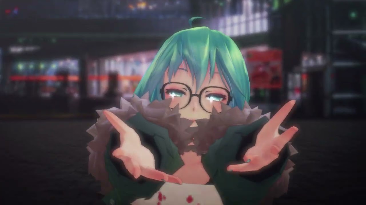 【MMD】 ブループラネット（Blue Planet）たこはちP様　～ TDA Geekgirl Miku ～