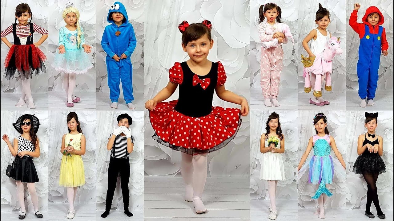 20 POMYSŁÓW NA PRZEBRANIA DLA DZIECI | STROJE NA KARNAWAŁ / HALLOWEEN