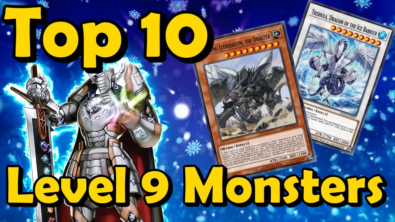 Top 10 Level 9 Monsters in YuGiOh