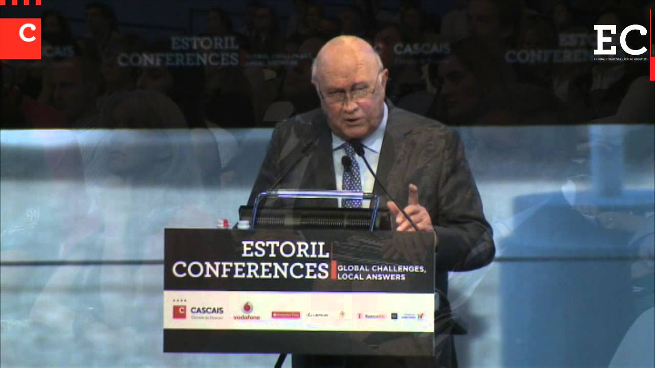 Frederik de Klerk | Estoril Conferences 2013