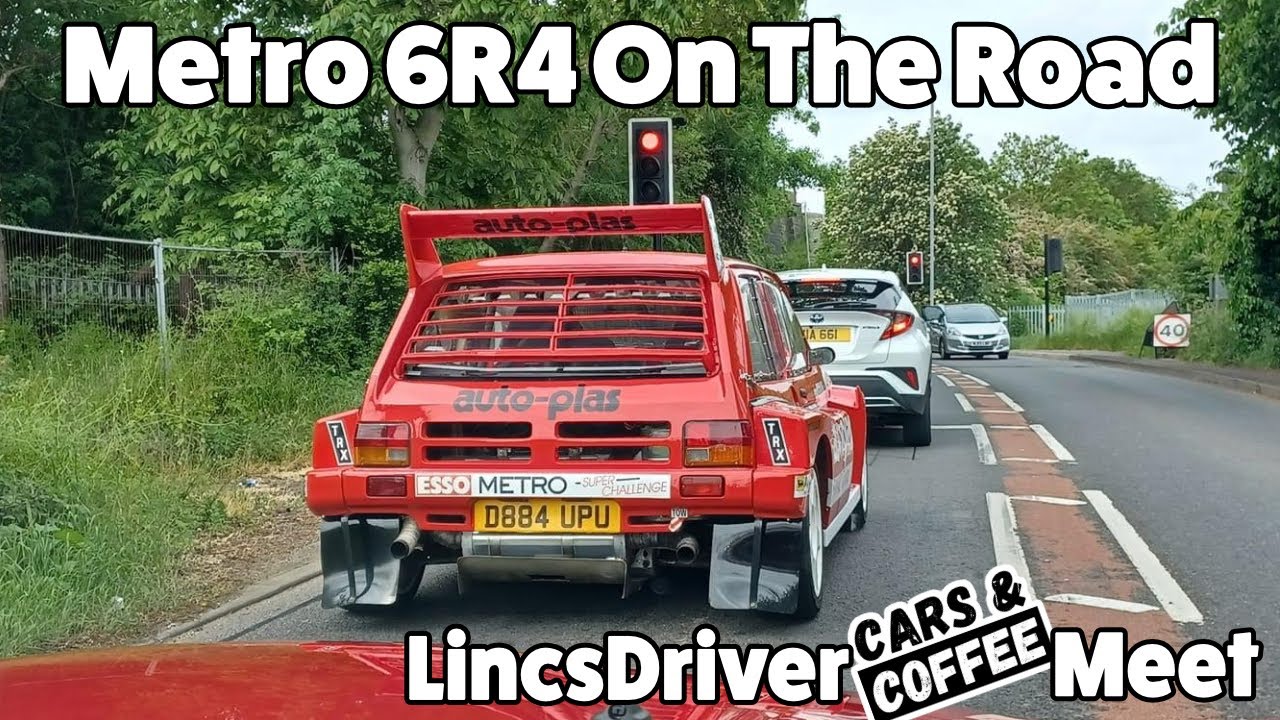 Metro 6R4 On The Road - LincsDriver Cars & Coffee Meet