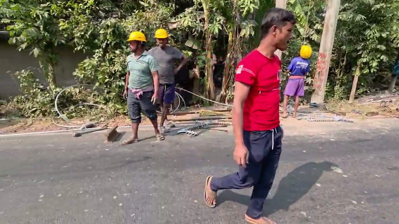 33kv high voltage transmission line construction