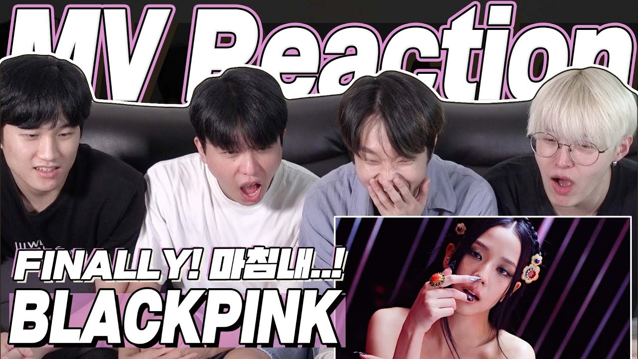 eng) BLACKPINK 'Pink Venom' MV Reaction | 블랙핑크 핑크 베놈 뮤직비디오 리액션 Korean Fanboy  Dancers | J2N VLog
