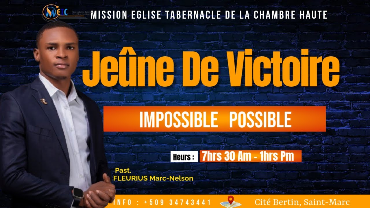METCH || MOMENT DE JEUNE || lundi 19 Janvier 2026