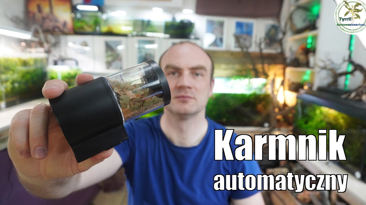 Karmnik automatyczny.  INVITAL AutoFeed. #akwarium #ryby
