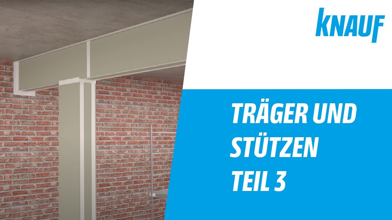 Knauf Träger- und Stützenbekleidung (Teil 3) - Zweilagige Ausführung
