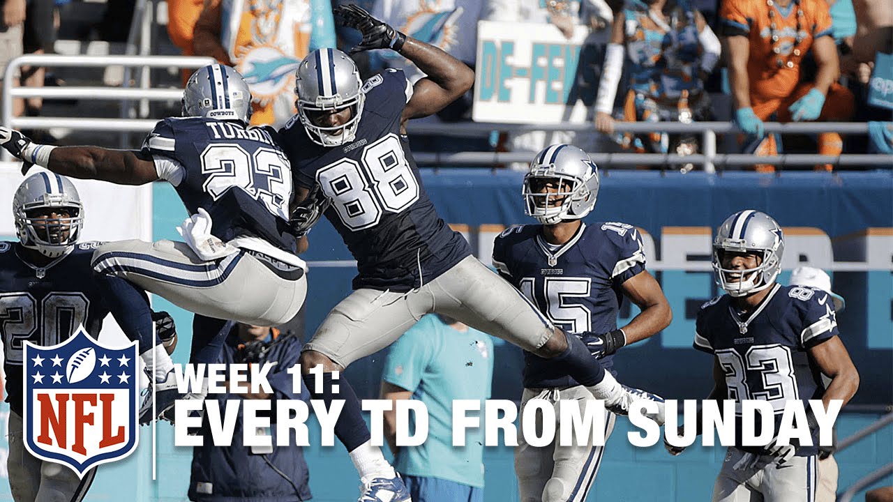 Watch Every Touchdown from Sunday (Week 11) | NFL RedZone