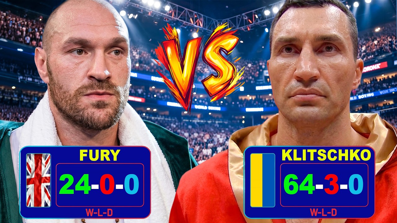 Tyson Fury kontra Władimir Kliczko | Pełne skr&oacute;ty walk