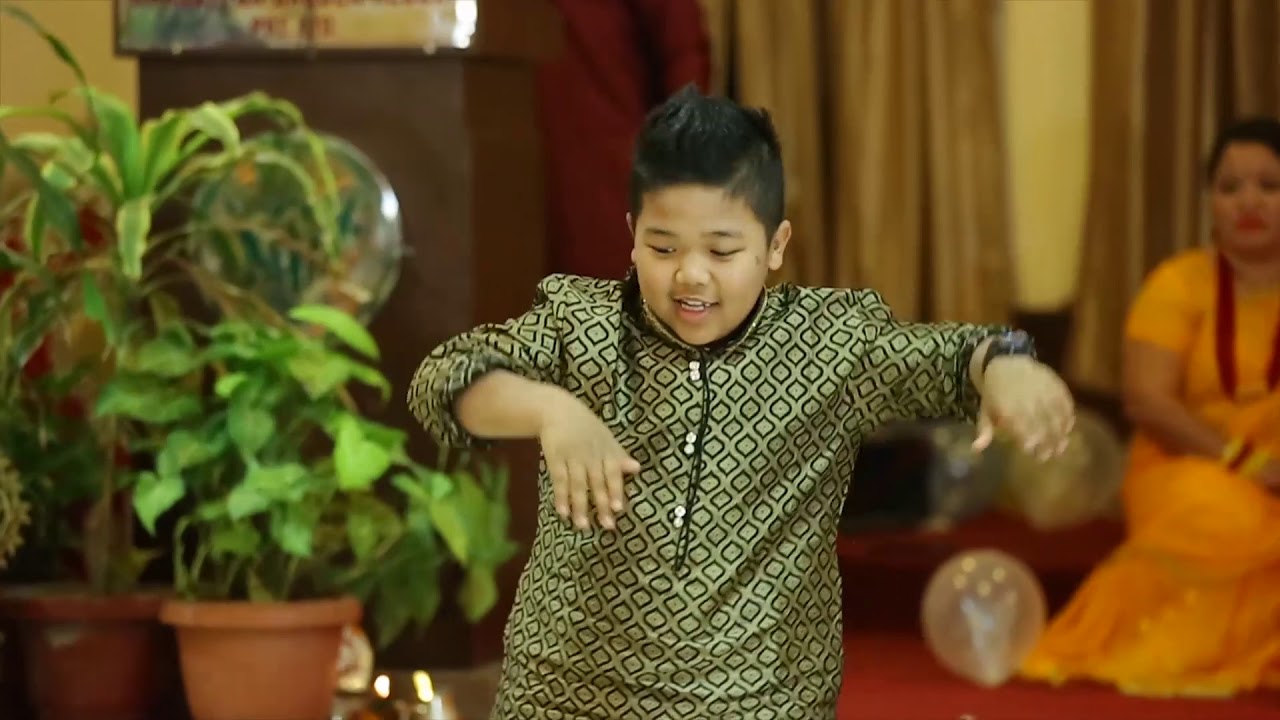 Nepali cool boy dance performance 