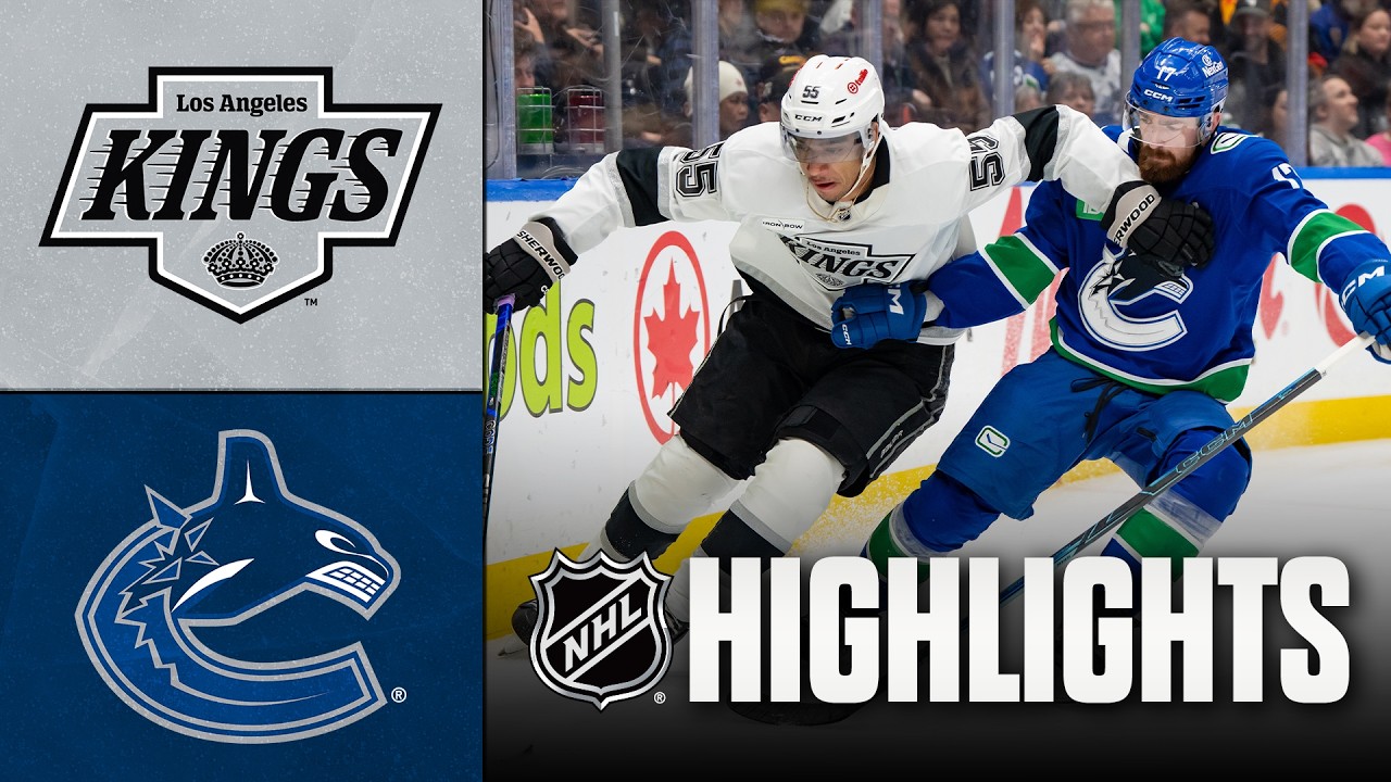 Kings kontra Canucks | Najważniejsze momenty NHL | 26 marca 2026 r.