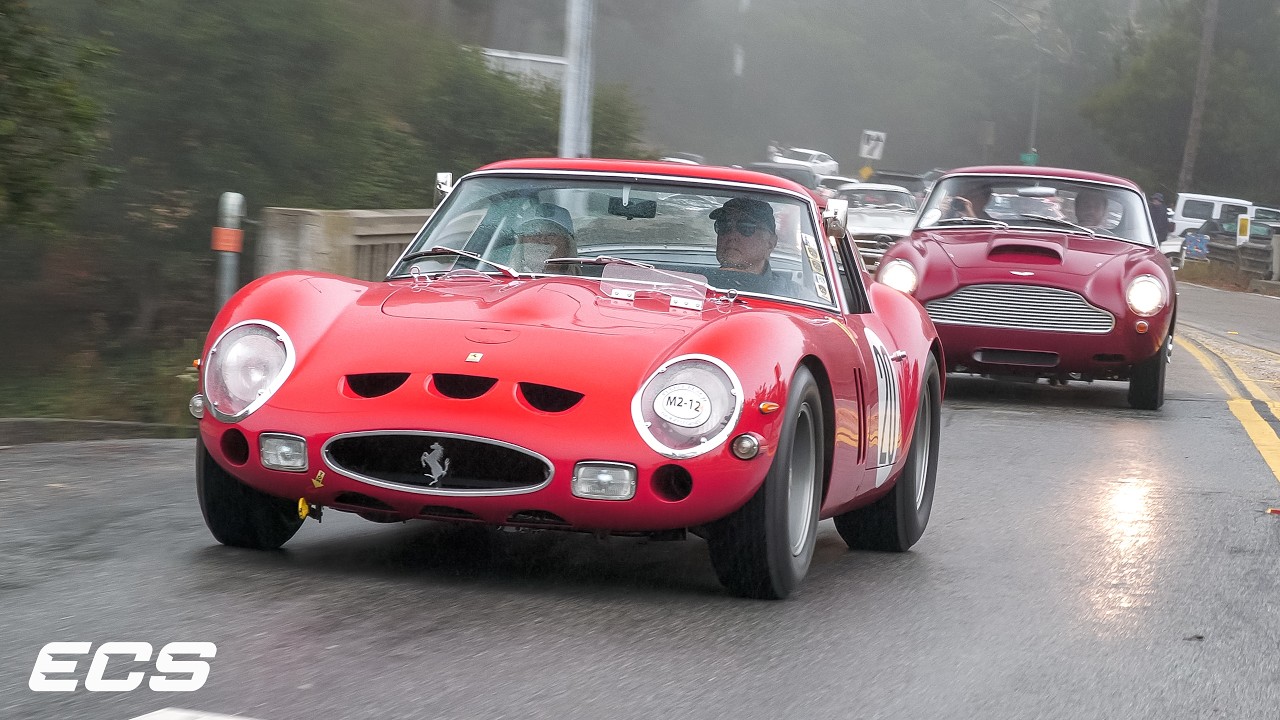Pebble Beach Tour d'Elegance 2026 - 250 GTO, 250 Testa Rossa, Miura, 330 LMB, DB4 Zagato, 275 GTB