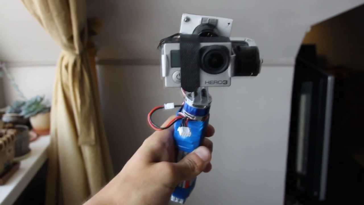 DIY hand-held gimbal for GoPro