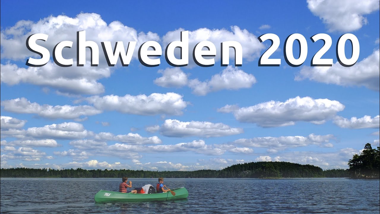 SCHWEDEN 2020 Kanutour | Sommen See | Immeln See