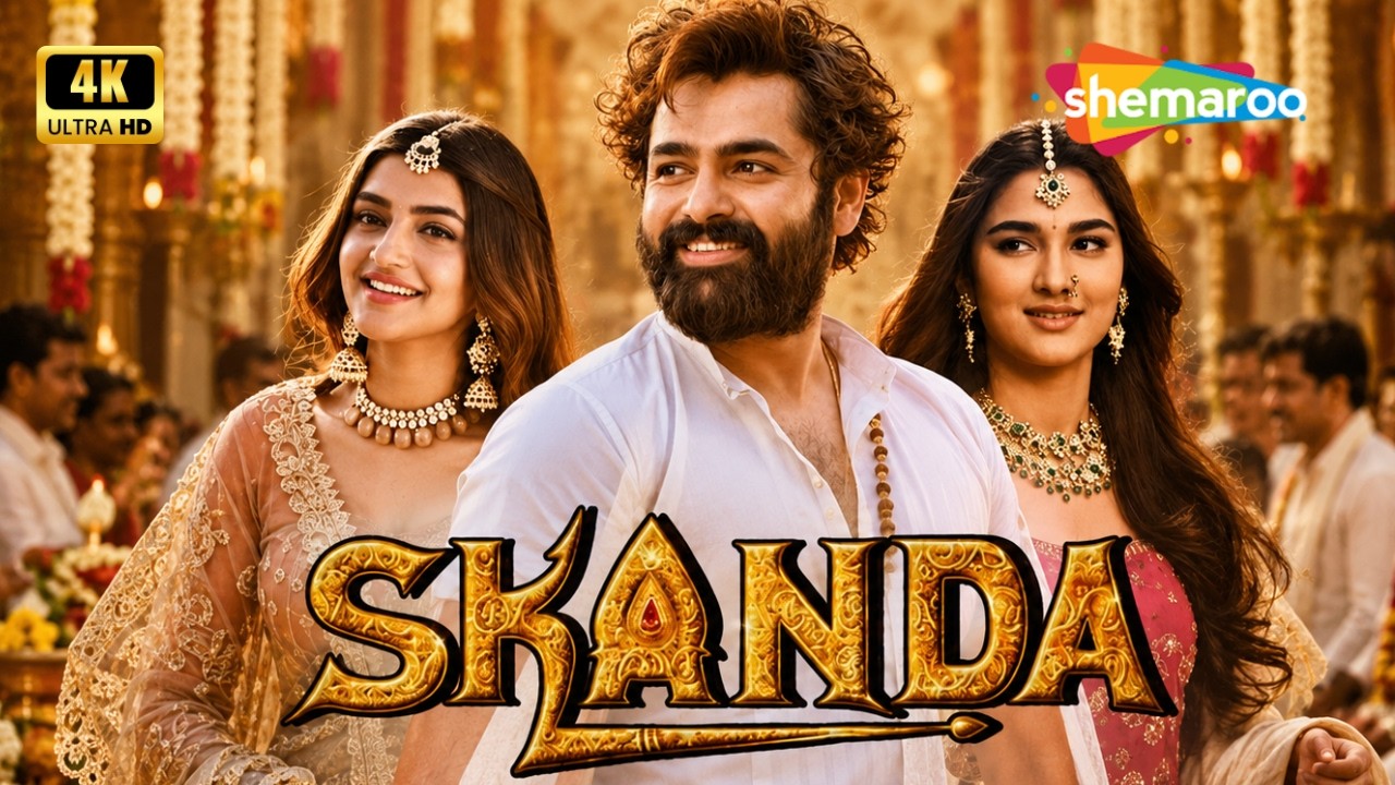 Skanda (2023) Full Hindi Dubbed Movie | Ram Pothineni, Sreeleela & Saiee Manjrekar | South Movie