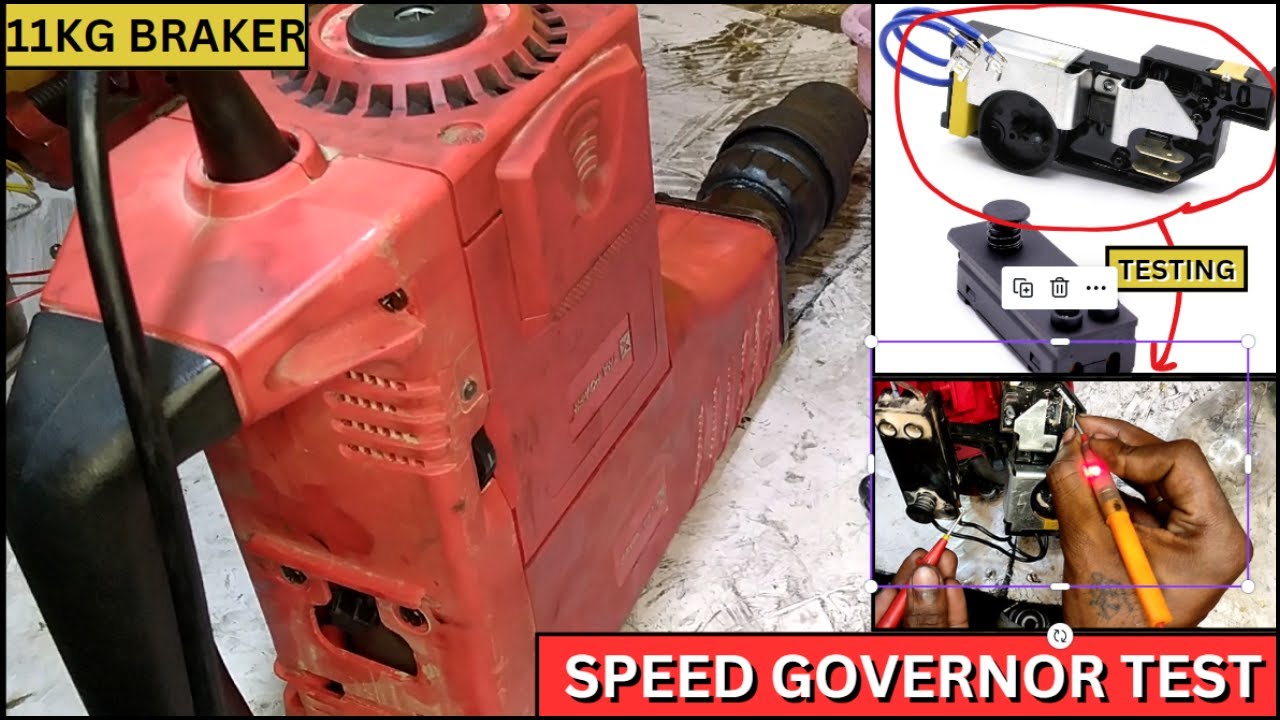 11Kg braker machine SPEED GOVERNOR  TESTING ||   Speed governor test kasa kara || regulator test
