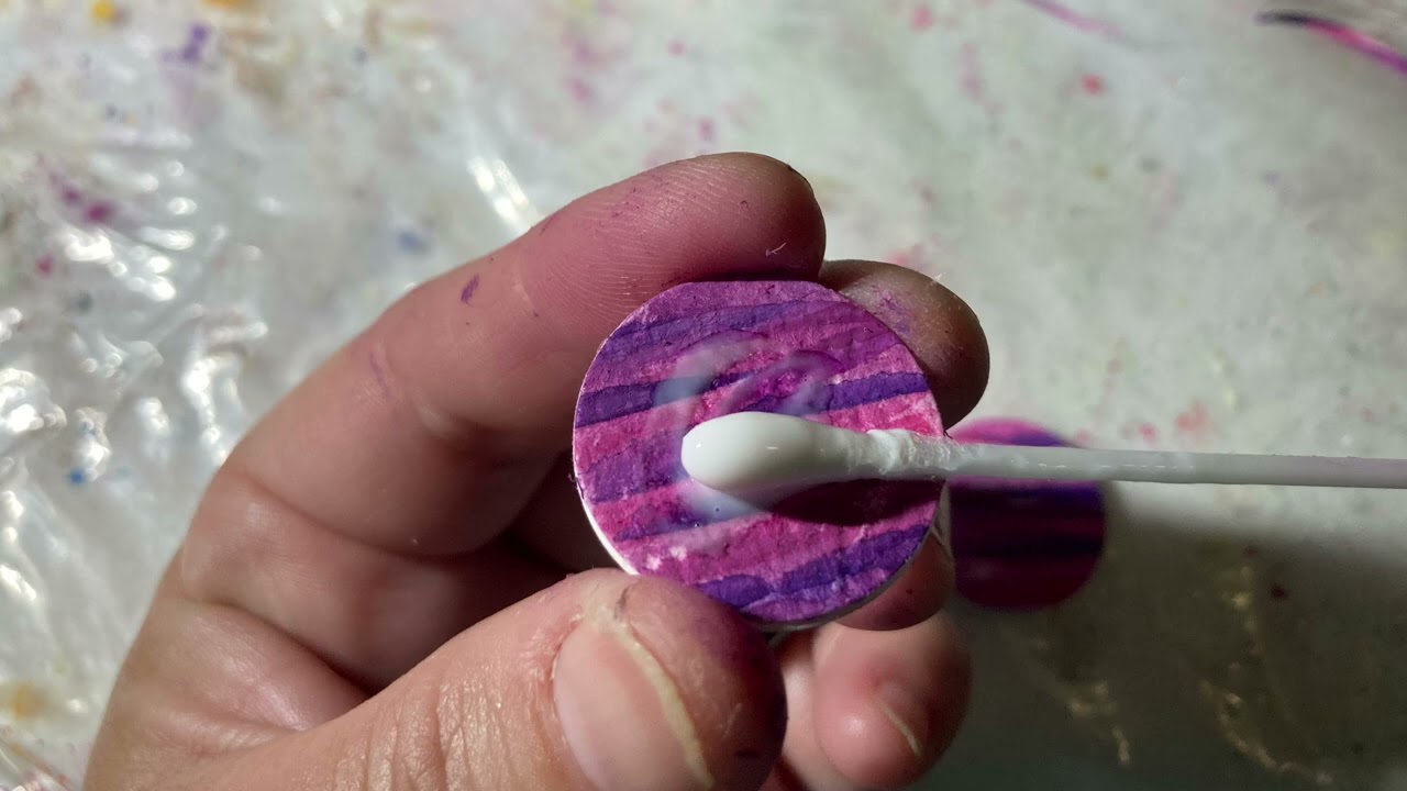 Watercolor Earrings