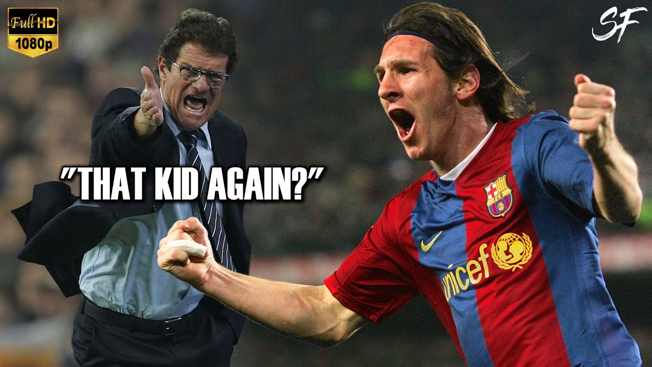 When Teenage Messi scored a hat-trick against Real Madrid