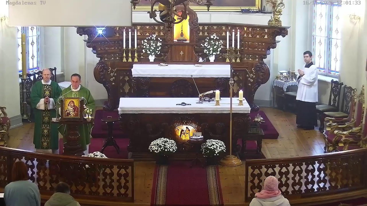 Tie&scaron;raide no Rīgas Sv. Marijas Magdalēnas baznīcas 24/7