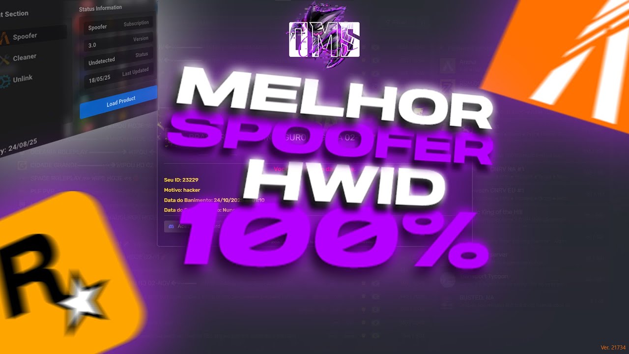 COMO SPOOFAR NO FIVEM DE GRAÇA E RETIRAR BAN DE QUALQUER CIDADE!