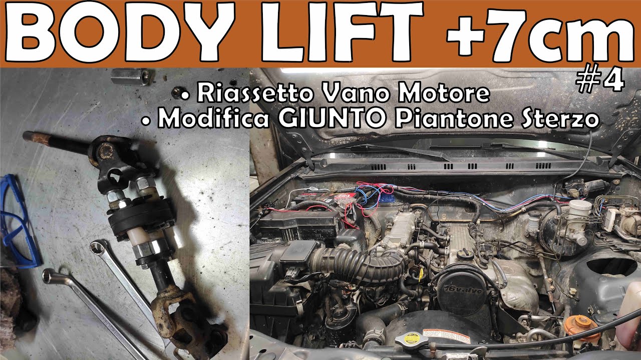 Bisogna modificare il GIUNTO DEL PIANTONE STERZO - BODY LIFT Suzuki Grand Vitara #4