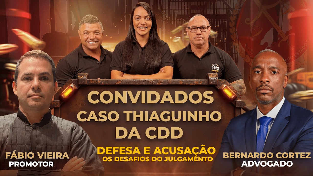 Bernardo Cortez & Fábio Vieira | Advogado de defesa do Policial Leal & Promotor MP | Papo Reto #34
