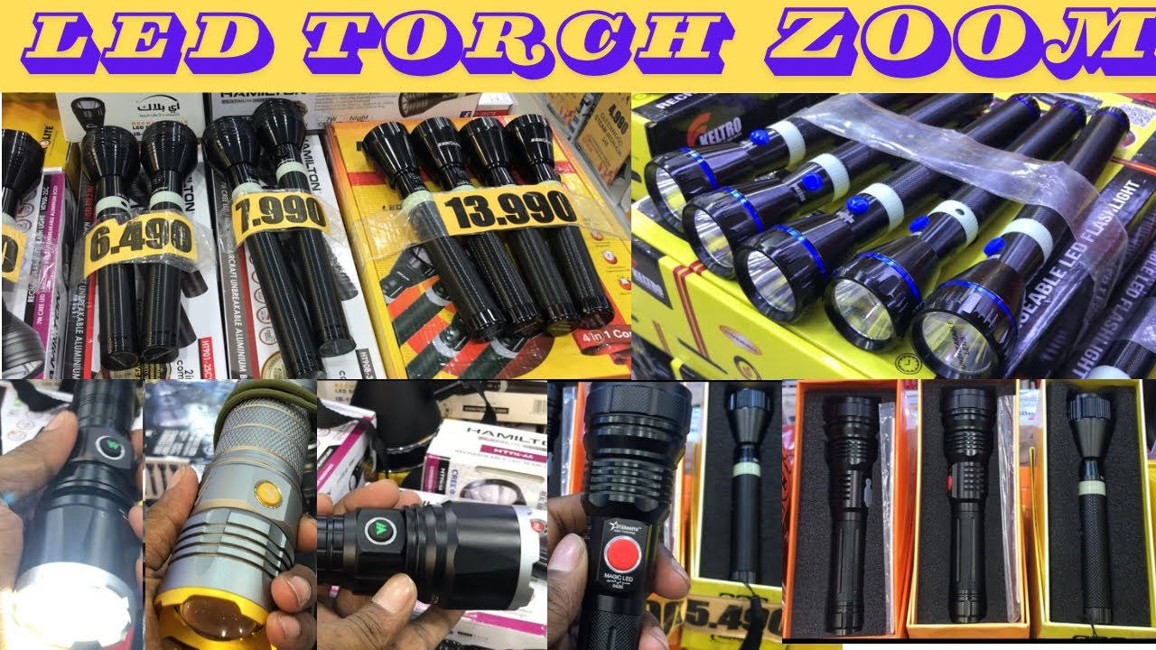 ▶️LED Torch Light || Flash Torch price || Zoom Torch Light || #torchlight #flashlight