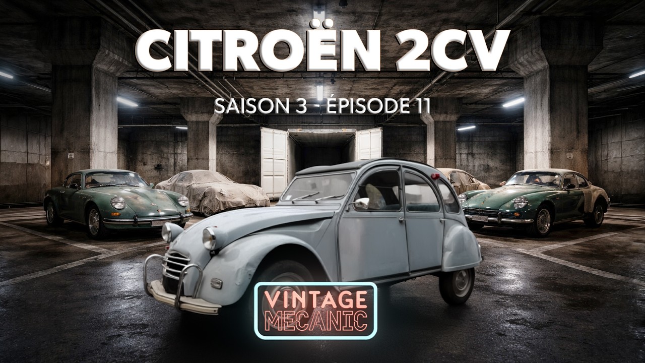 VINTAGE MECANIC : CITROËN 2CV
