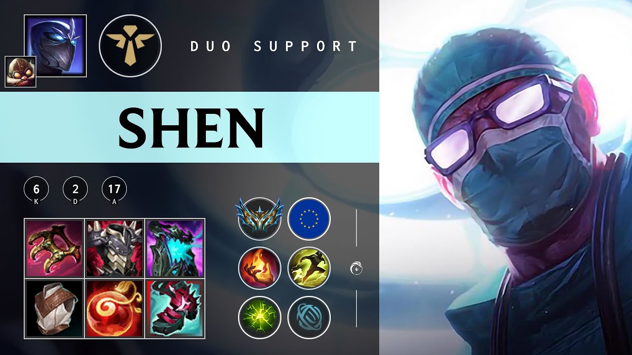 Shen Support vs Bard - EUW Challenger Patch 25.23