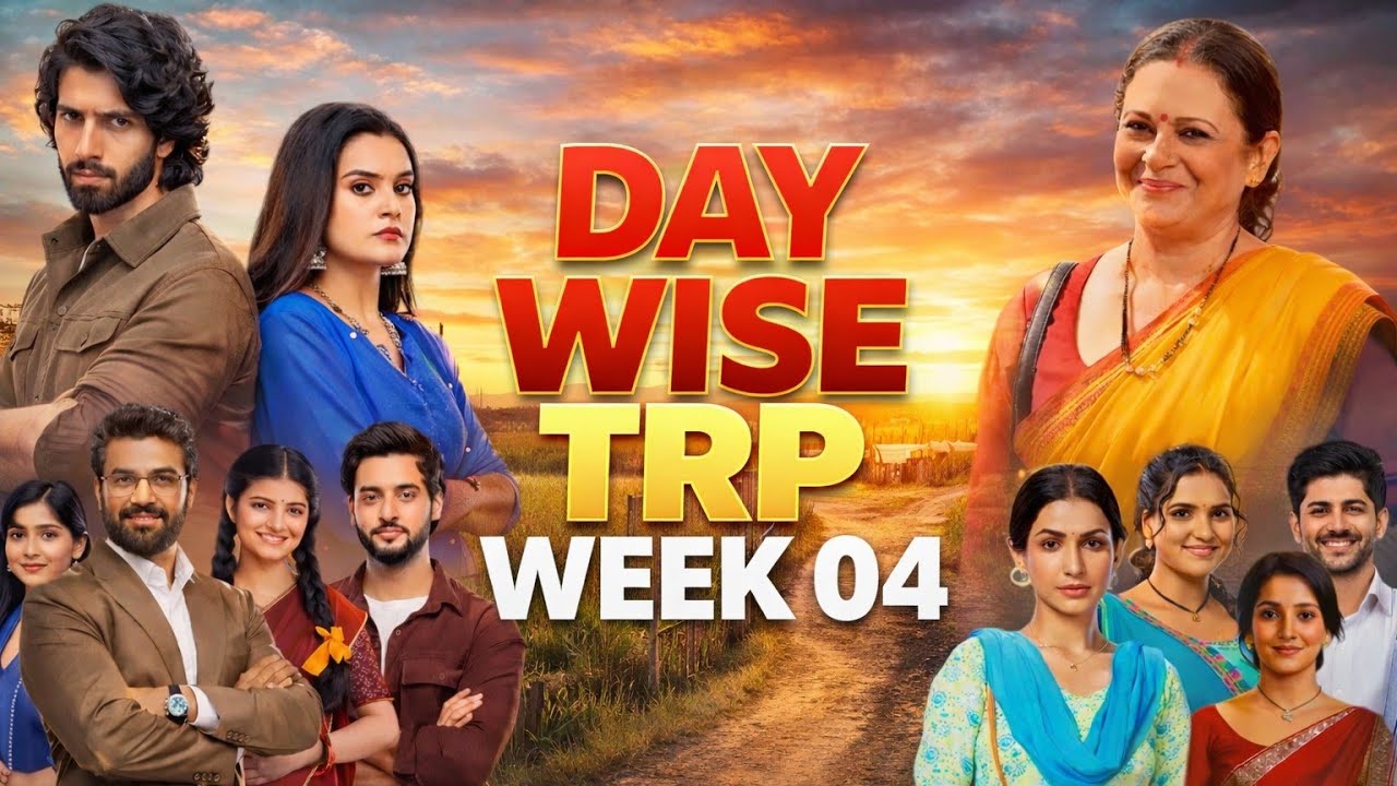 Zee TV Day Wise Trp Week 4 (2026) | Tumse Tumtak, Vasudha, Lakshmi Niwas 