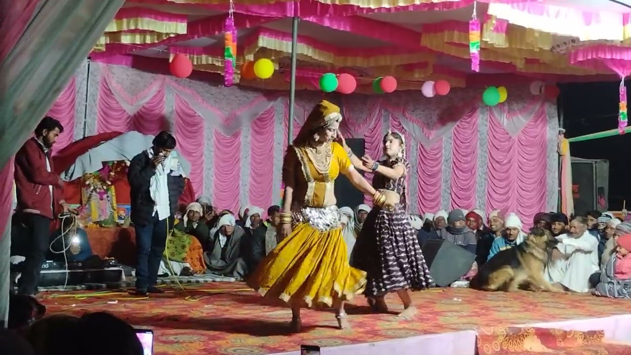 Singer Dhara singh tiger, dancer live program maliyo ki dhani raysana// pela pada me do dakan //
