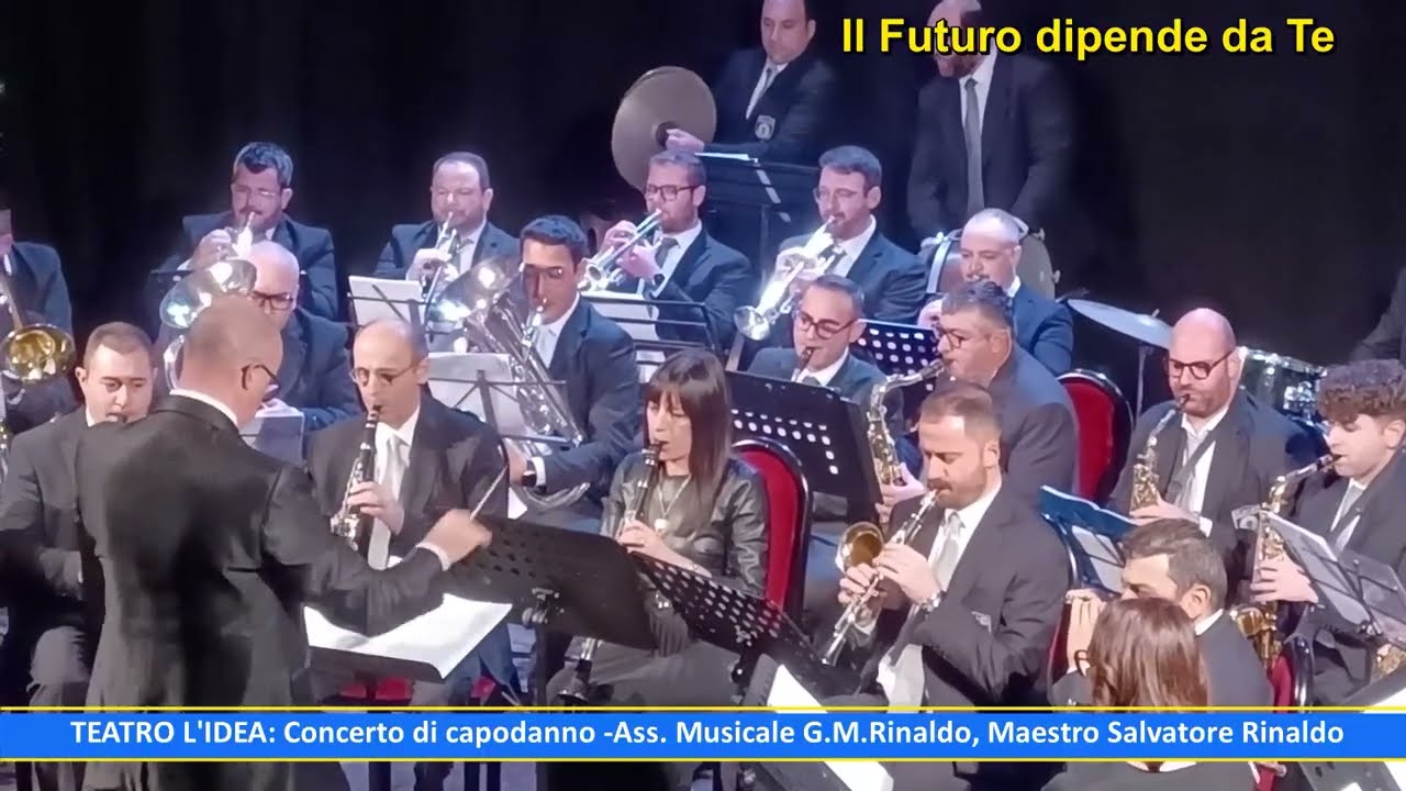 01.01.2026 SAMBUCA–Sul palco del Teatro l'Idea inaugurato il nuovo anno con il Concerto di Capodanno