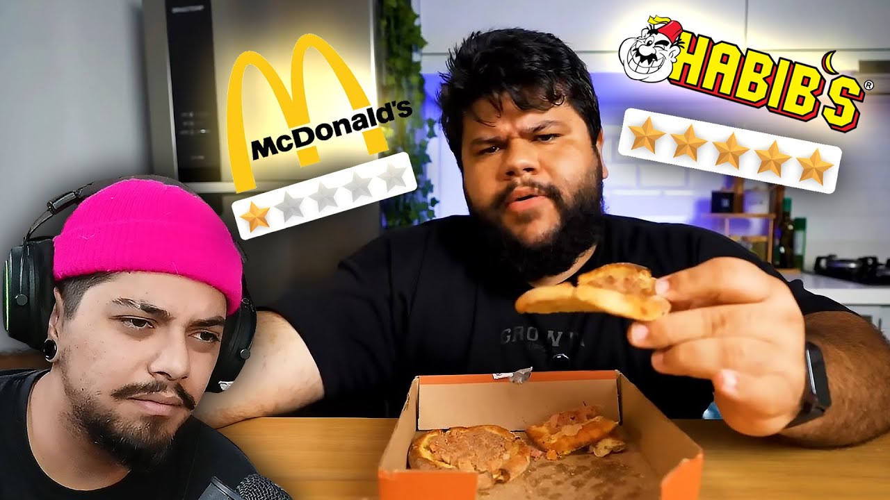 Ele comeu todos os restaurantes