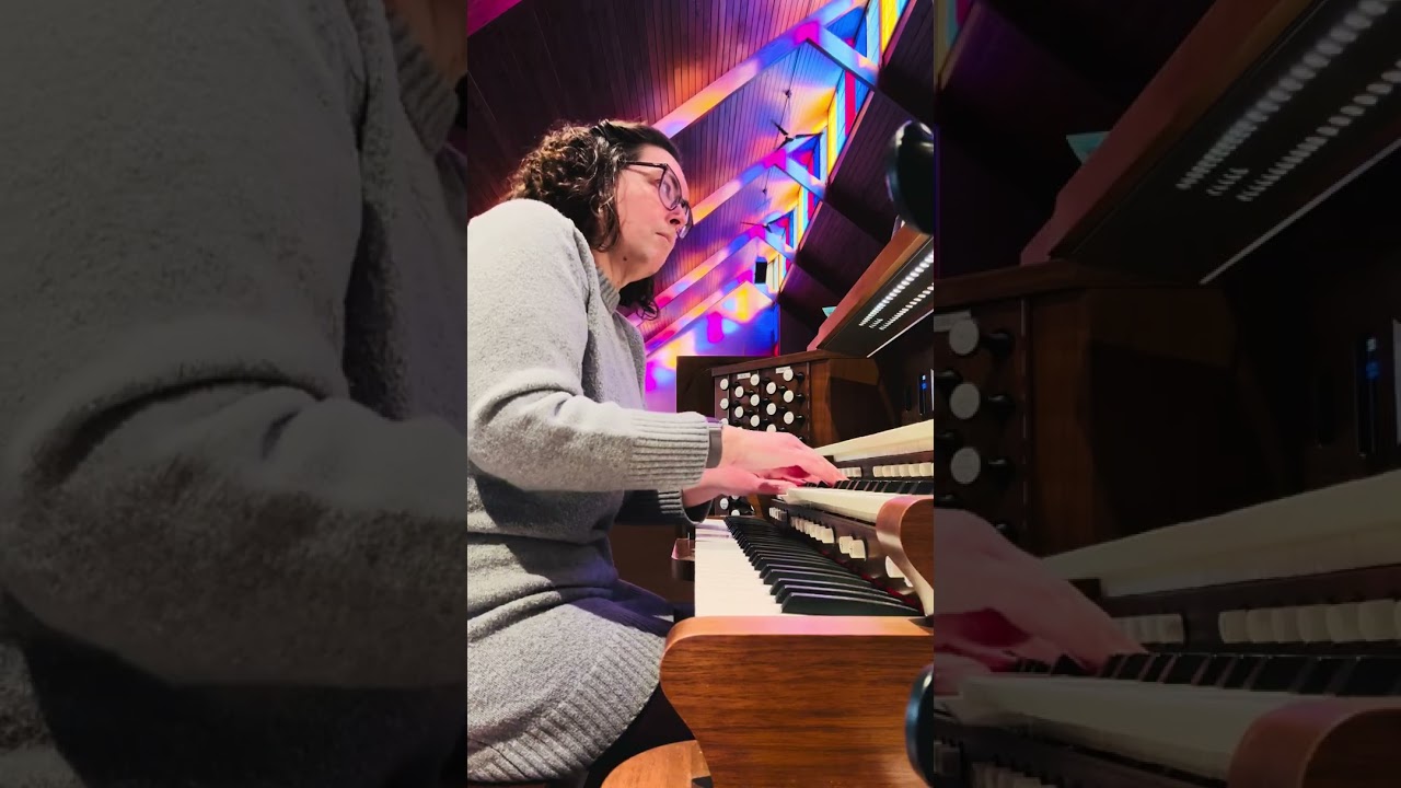Jesus, Lover of my Soul - Lyndell Leatherman (learning organ month 3, so much fun with stops!)