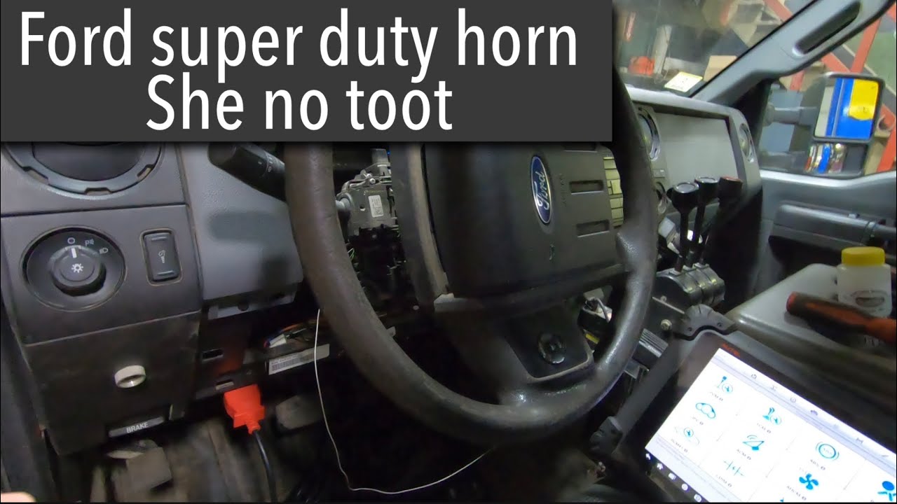 ford f550 super duty no horn
