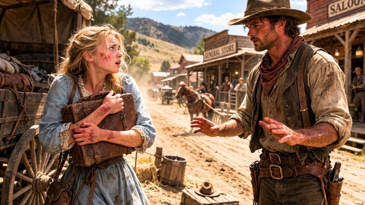 “Who Hurt You?” — The Cowboy Asked… Then the Whole Town Learned the Truth