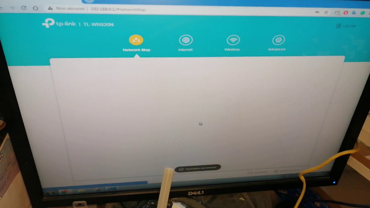 Configuration point d'accès Tp-link TL-WR820N كيف تشغل الروتر
