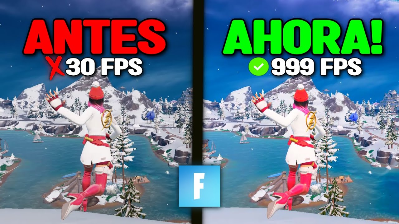 La MEJOR GUIA de OPTIMIZACION para FORTNITE Capítulo 6 ✅ Maximiza tus FPS