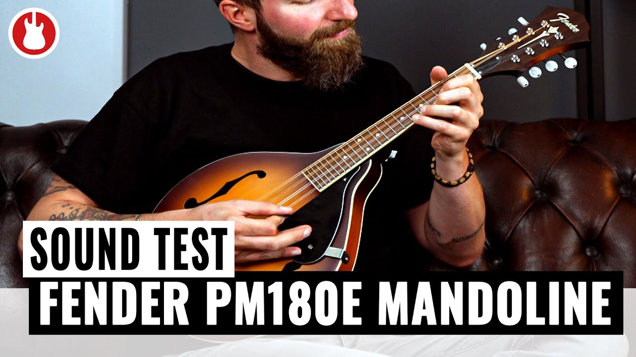 Fender PM 180E Mandoline Soundtest I MUSIC STORE