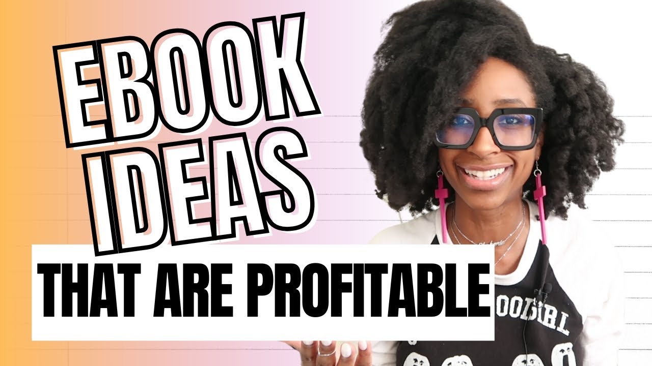 EBOOK IDEAS | How To Find PROFITABLE eBook Ideas To Make Money Online Writing Books