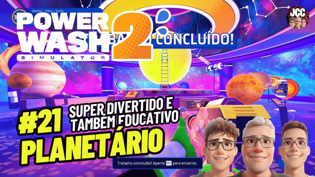 Planetário no Power Wash Simulator 2 | Muito Legal e Divertido #powerwashsimulator2