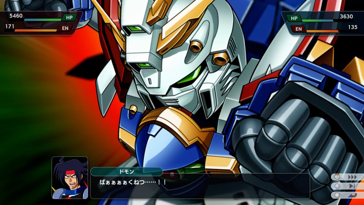 『スーパーロボット大戦Y』ゴッドガンダム 全武装【体験版】| SRWY God Gundam All Attacks