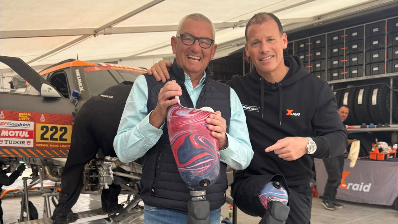 Amputee and back on Dakar rally. English version. Everything is possible 🙌.