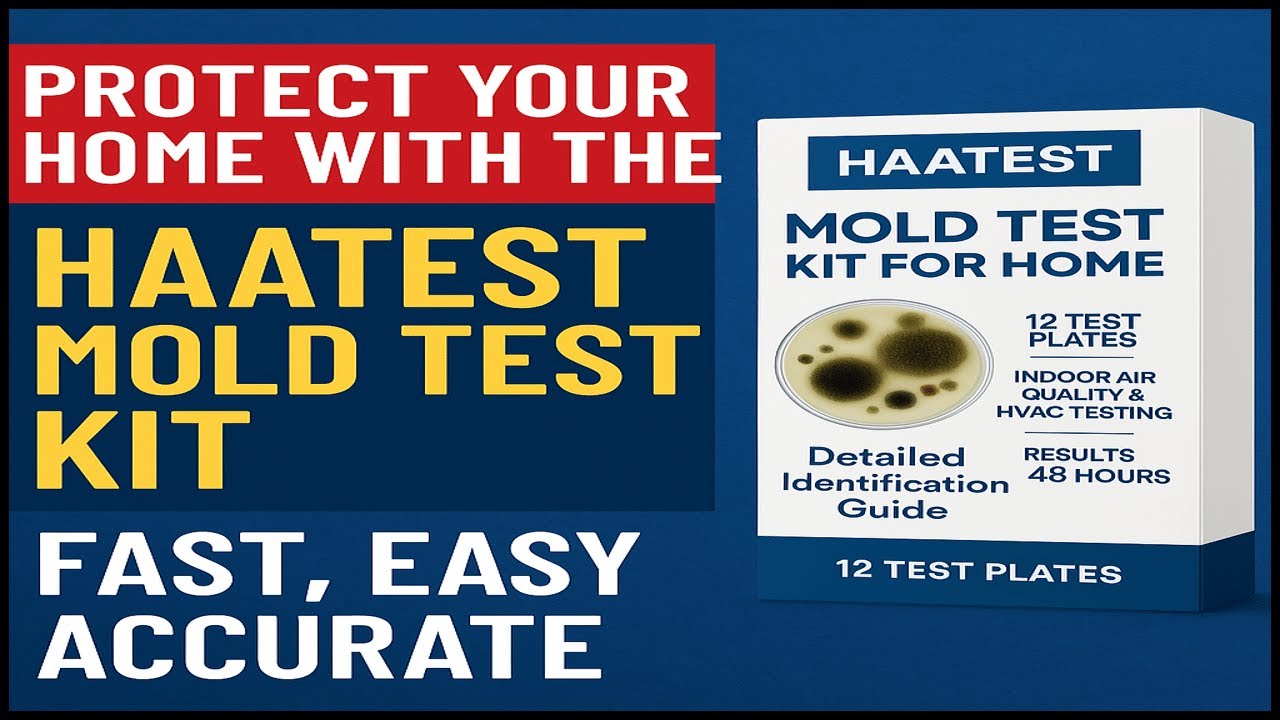 Detect Mold at Home in 48 Hours &ndash; HAATEST DIY Mold Test Kit