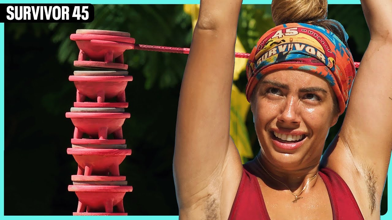 Dee Secures Final Three With Swift Bowl Stacking | SURVIVOR 45 Finale | Immunity Challenge