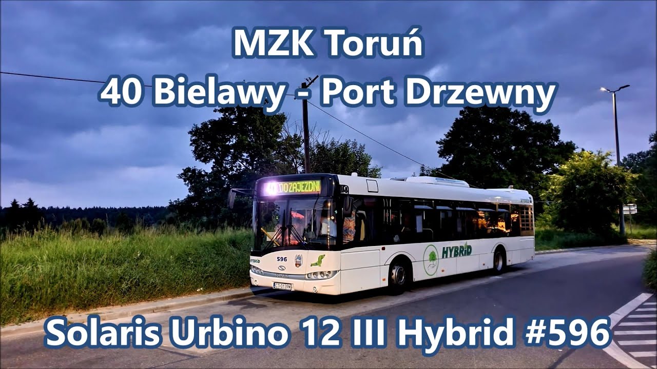 MZK Toruń - linia 40, Solaris Urbino 12 III Hybrid 