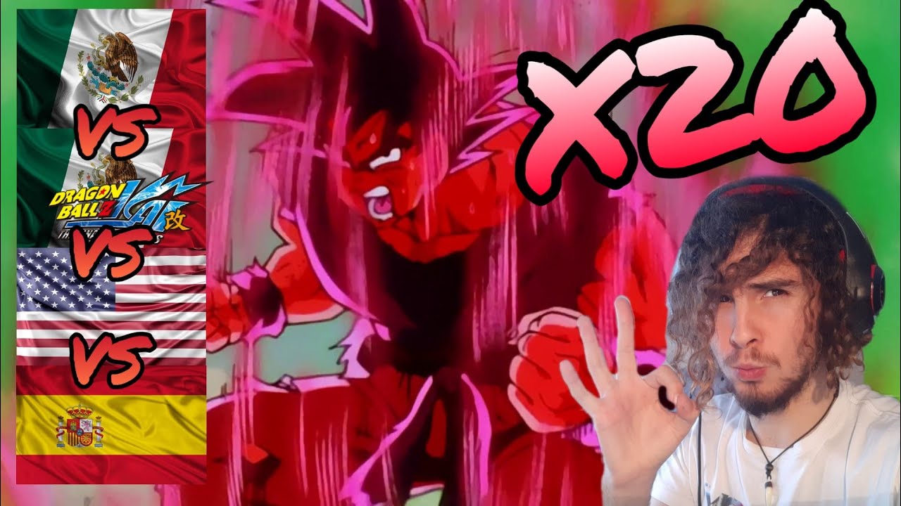 INGLES VS LATINO VS LATINO KAI VS CASTELLANO GOKU UTILIZA EL KAIOKEN X20 CONTRA FREEZER
