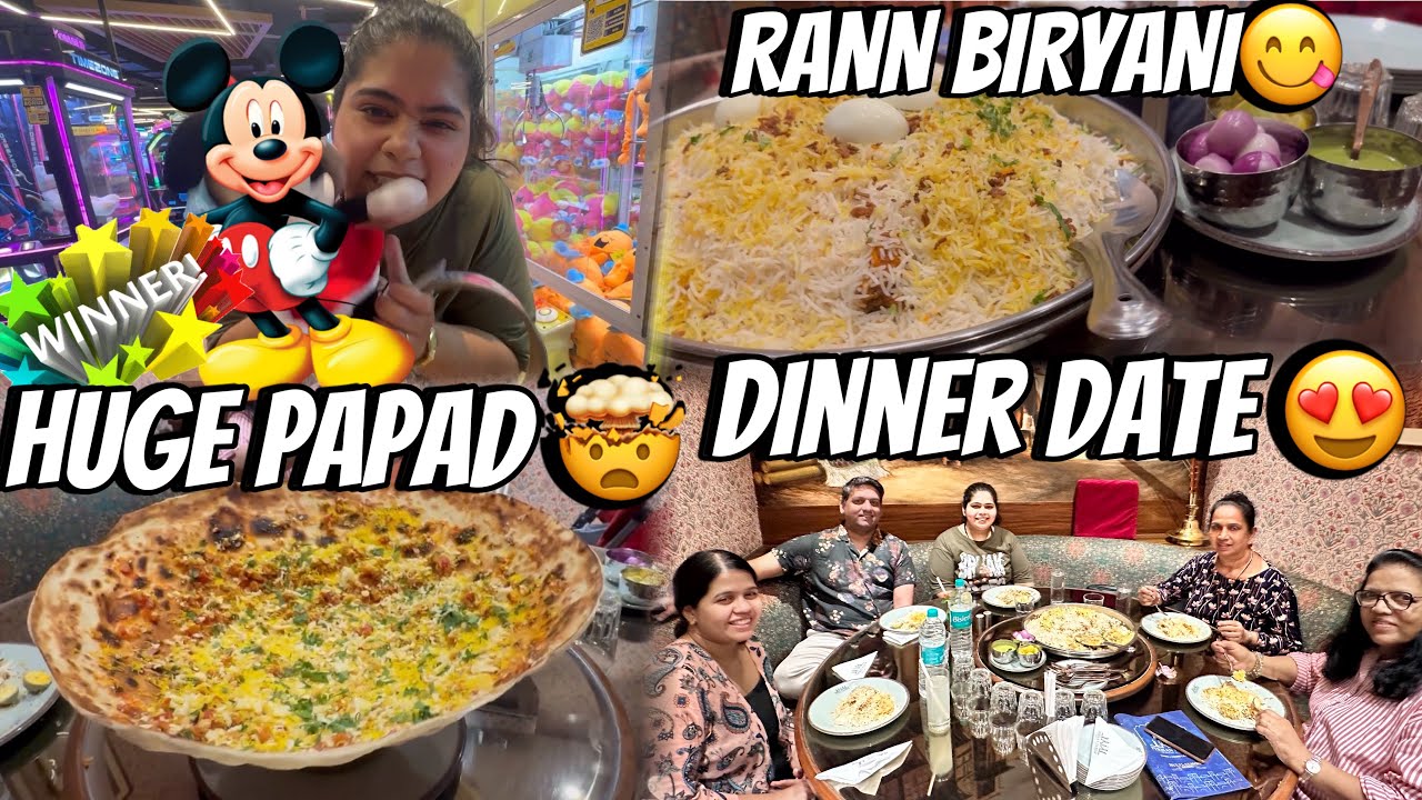 🤯DINNER DATE WITH HUGE PAPAD😱OMG!! #goavlog #konkani #goanvlog #vlog #goa #vlogger