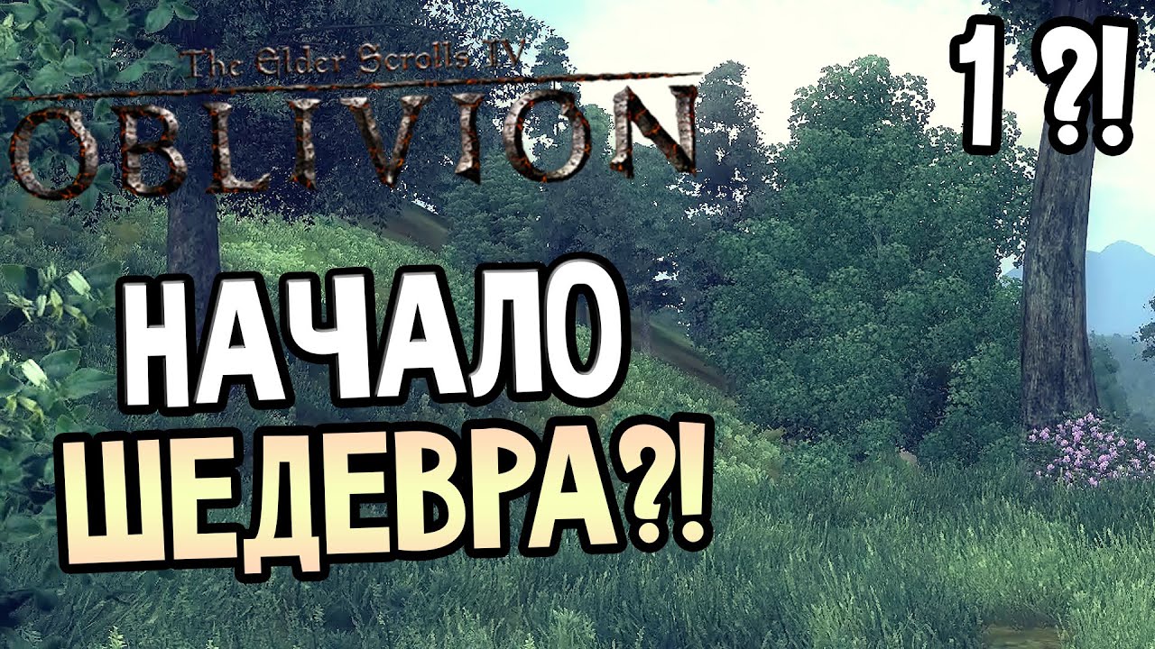 The Elder Scrolls IV: Oblivion Прохождение На Русском #1 &mdash; НАЧАЛО ШЕДЕВРА! ПЕРВЫЙ ВЗГЛЯД!