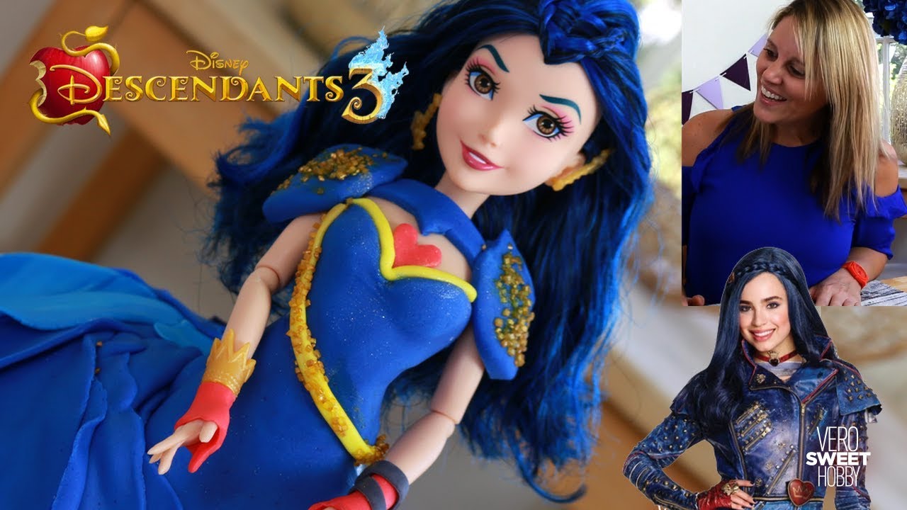 EVIE DESCENDANTS 3! Aprende como hacer el pastel de Evie antes de que salga Los Descendientes 3!!!!