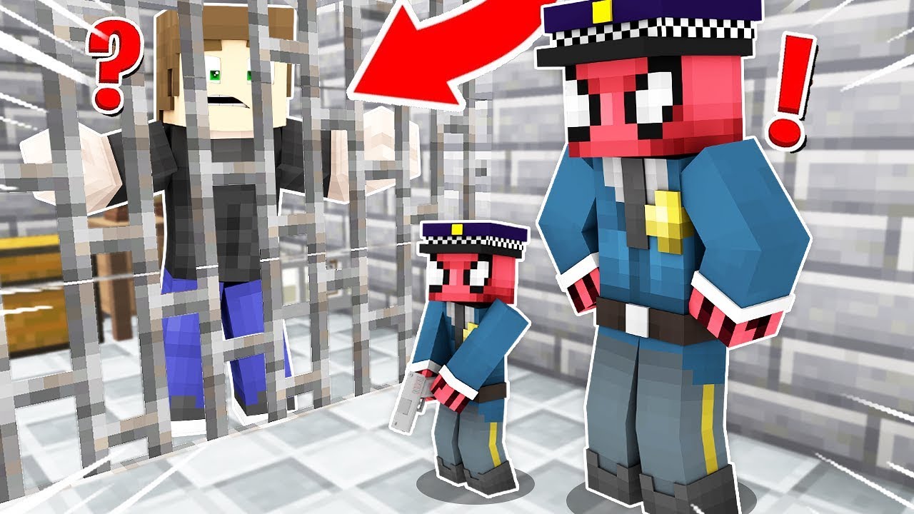 FAKİR POLİS OLUP ARKADAŞINI HAPSE ATTI! 😱 - Minecraft